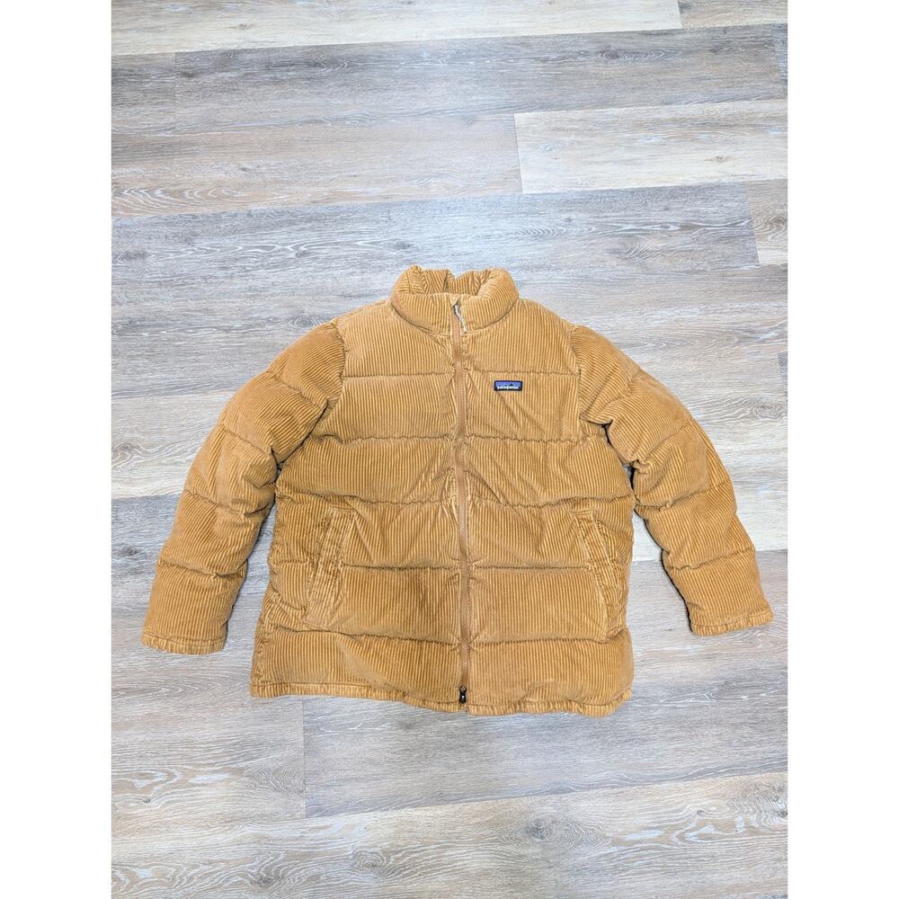 Patagonia Women’s Cord Fjord Jacket XL Wood Brown